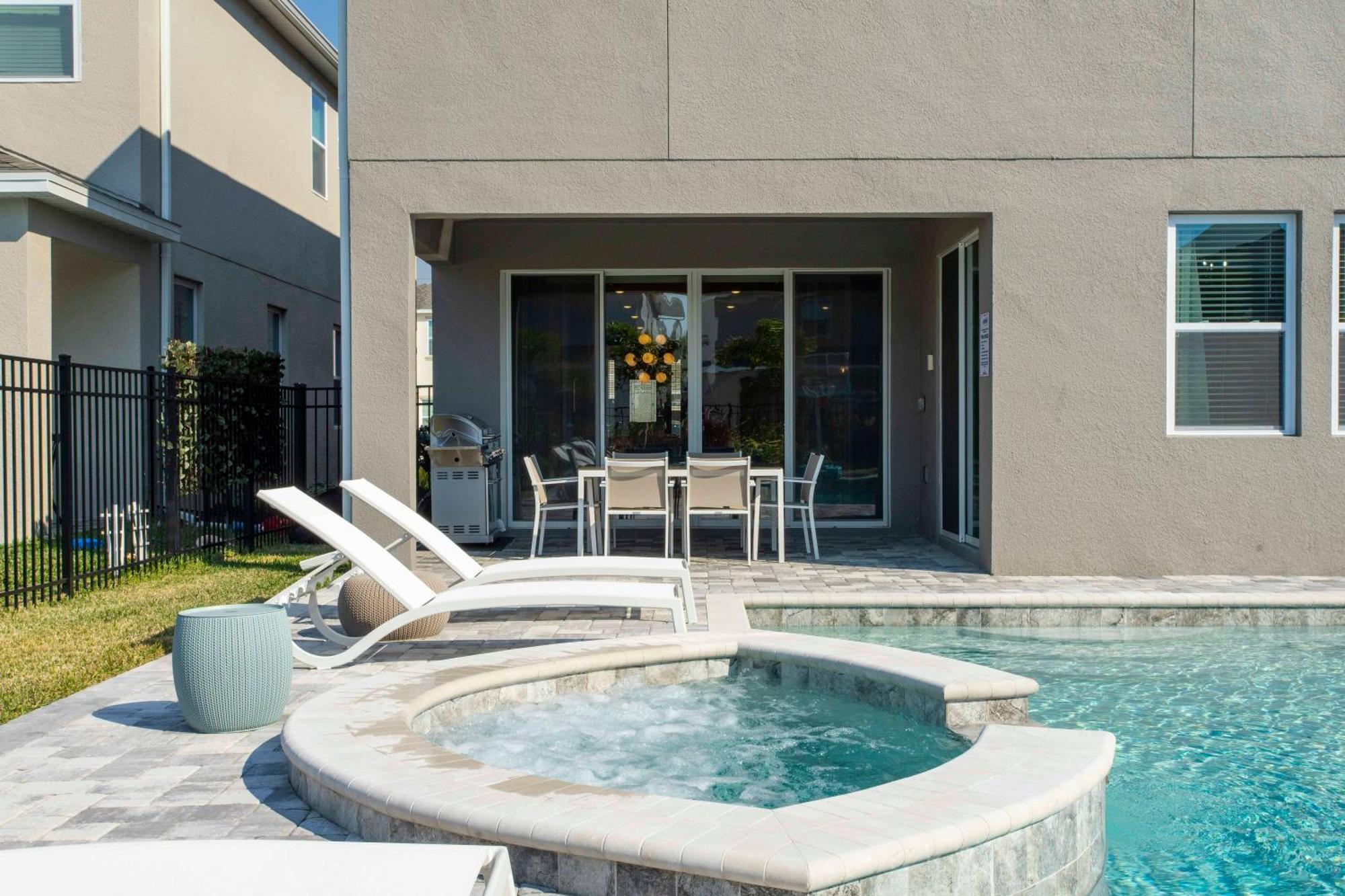 Beautiful Themed Single Home With Private Pool And Game Room Ec0405 Орландо Экстерьер фото