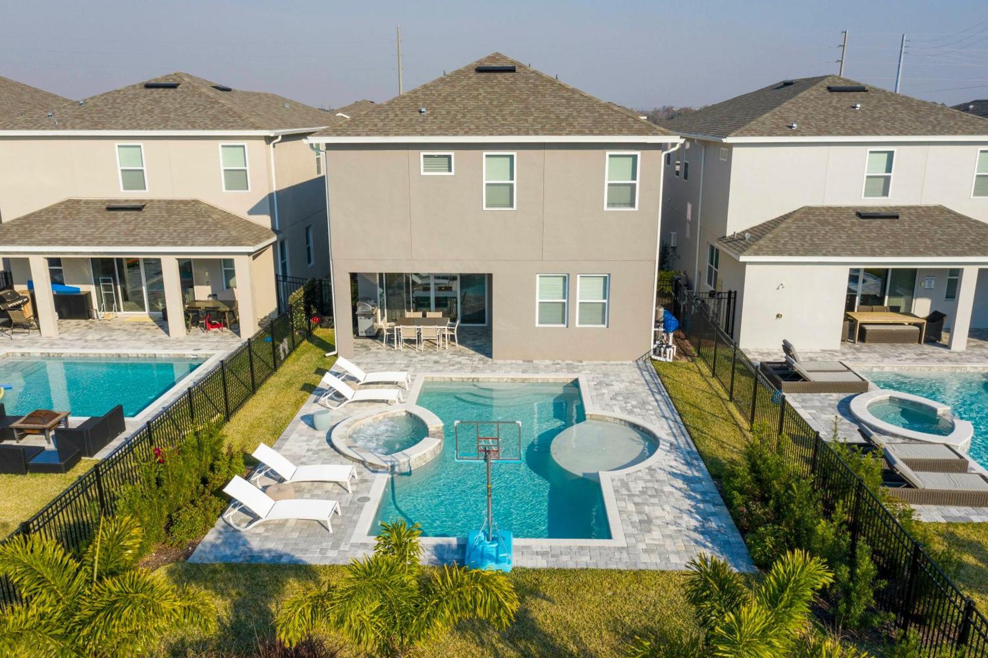 Beautiful Themed Single Home With Private Pool And Game Room Ec0405 Орландо Экстерьер фото