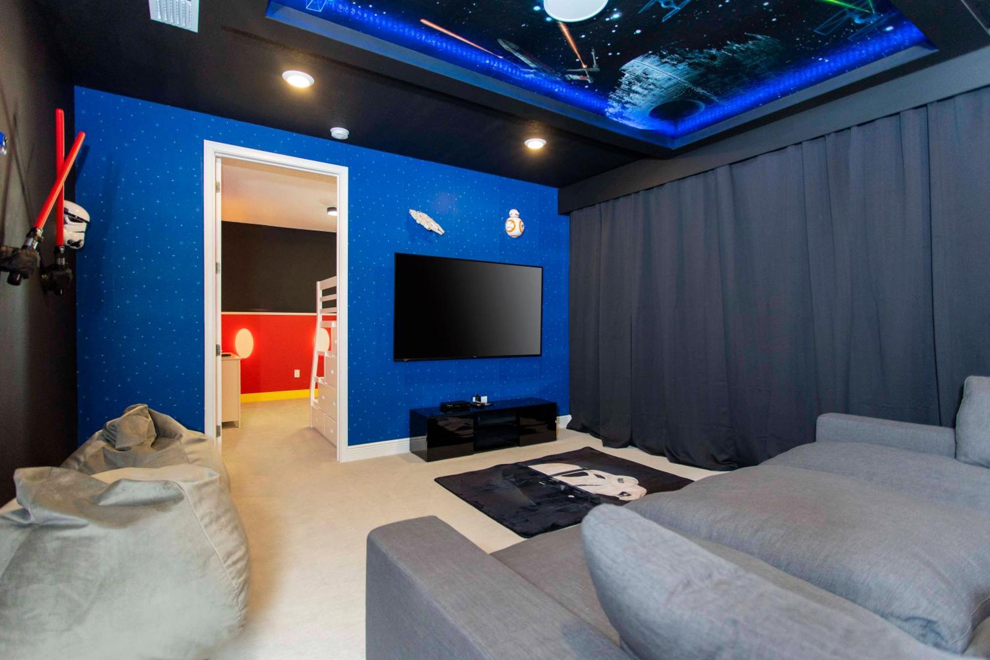 Beautiful Themed Single Home With Private Pool And Game Room Ec0405 Орландо Экстерьер фото