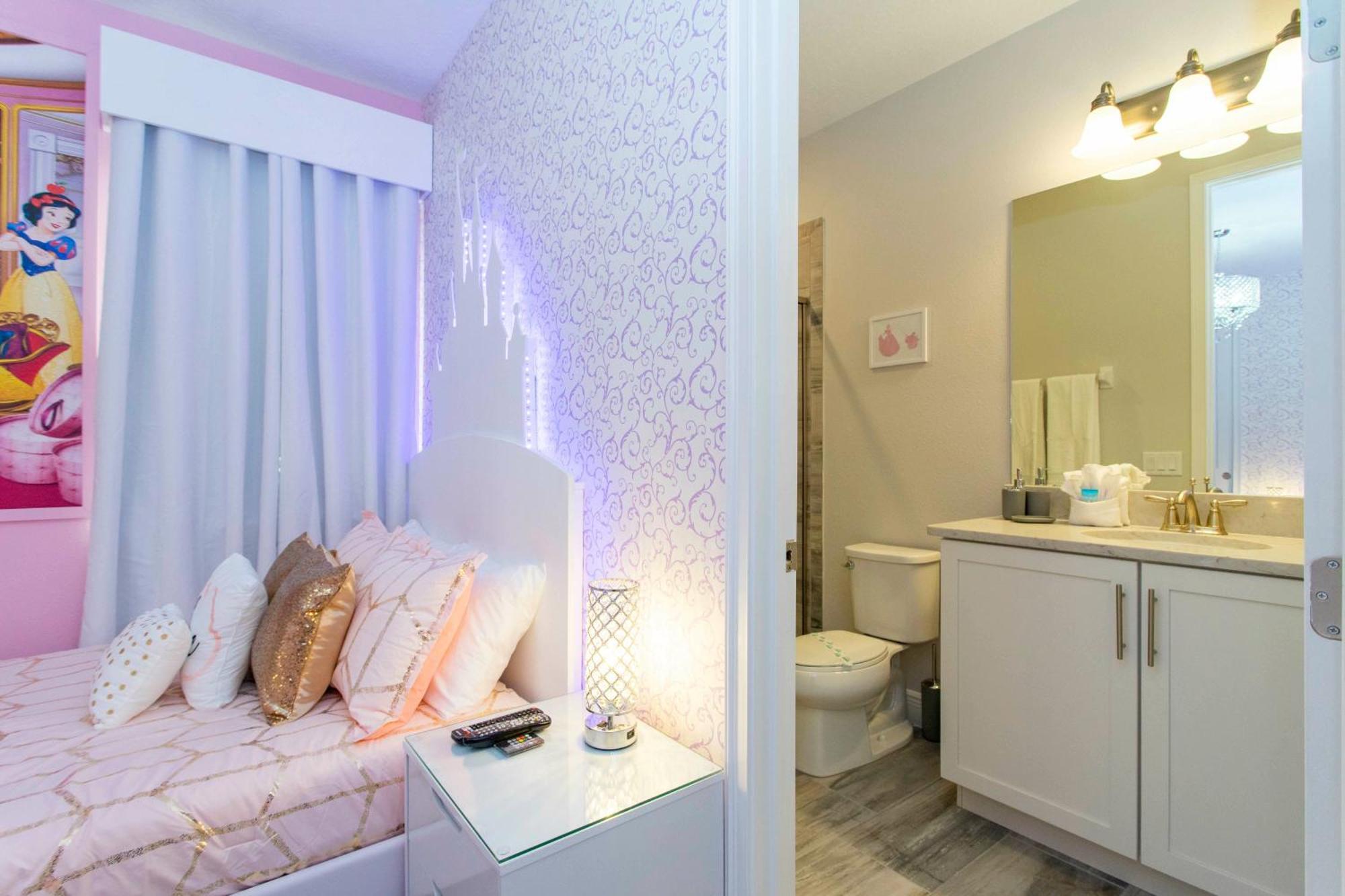 Beautiful Themed Single Home With Private Pool And Game Room Ec0405 Орландо Экстерьер фото