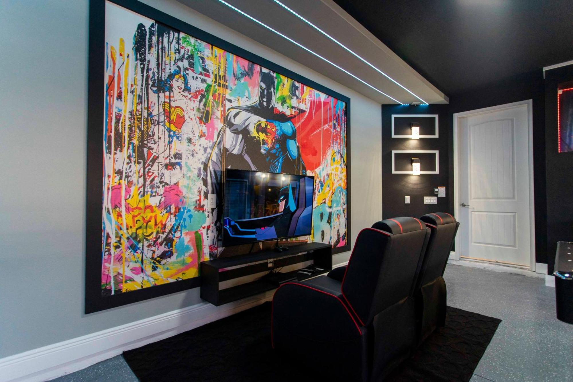 Beautiful Themed Single Home With Private Pool And Game Room Ec0405 Орландо Экстерьер фото